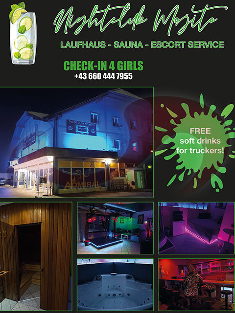 - Nightclubs | Nachtclubs: Nightclub - Laufhaus Mojito in Oberösterreich / Ansfelden , Traunuferstraße 114